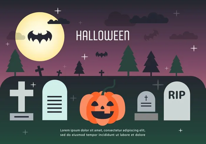 Vectores gratis Halloween 2016