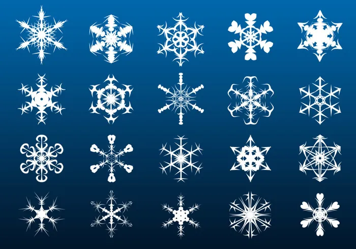 snowflakes brushes