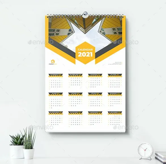 wall calendar 2021