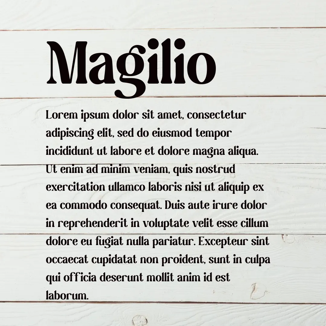 magilio magilio