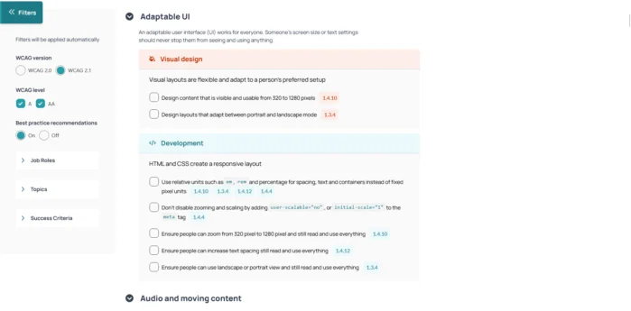 Accessibility Not Checklist Brewed by team Intopia Accessibility Not Checklist Brewed by team Intopia