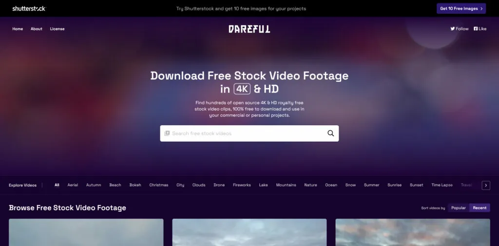 Royalty Free 4k HD Stock Video Footage Clips Dareful