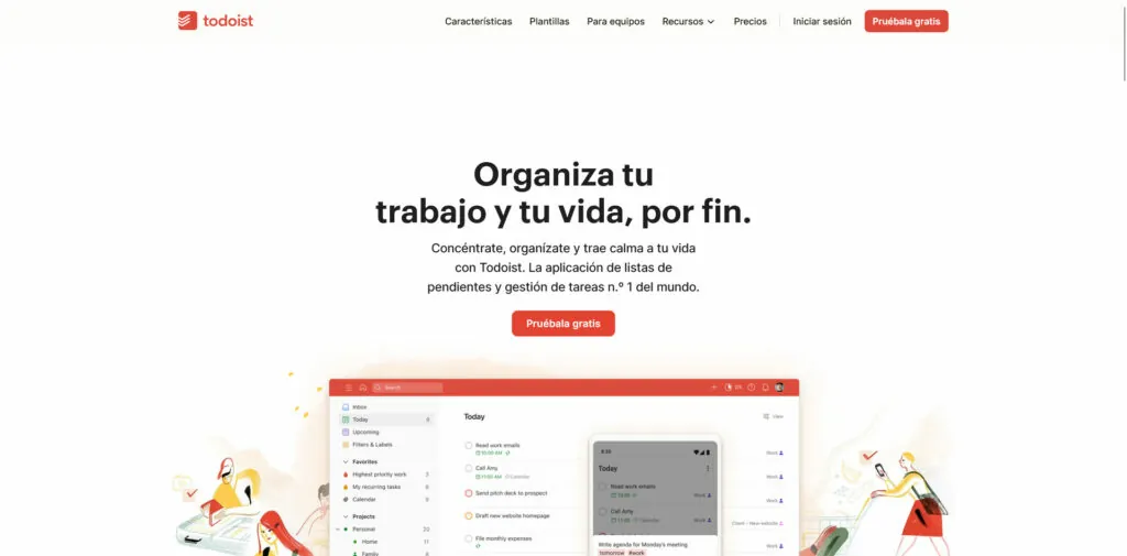 Todoist Una to do list para organizar tu trabajo y tu vida