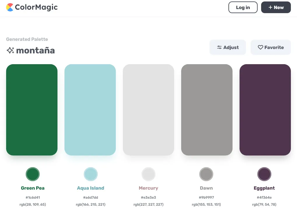 ColorMagic AI Color Palette Generator