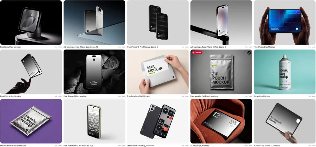 Mockups ls graphics