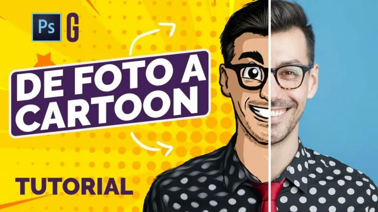 convertir foto en dibujo animado con photoshop