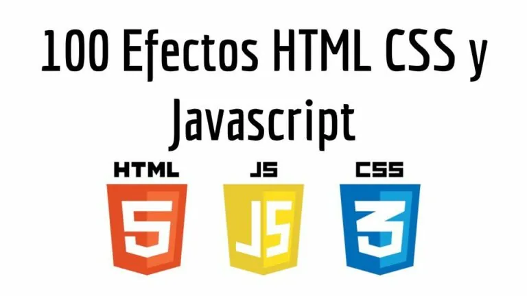 efectos con html5