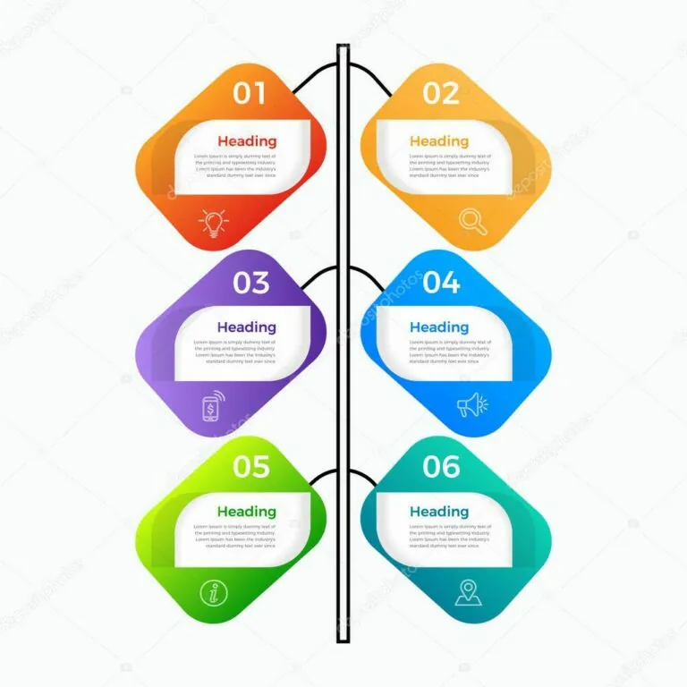elementos para infografias de negocios en vector