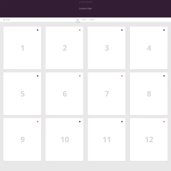 filtrar contenido con css y jquery