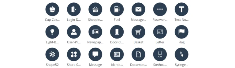 iconos gratis para utilizar en diseno web