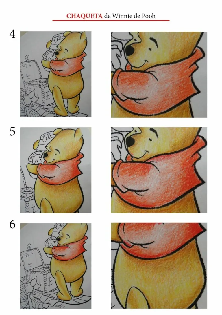 ilustracion sencilla ii la chaqueta de winnie de pooh