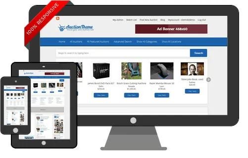 los mejores temas wordpress de subastas para crear web de pujas
