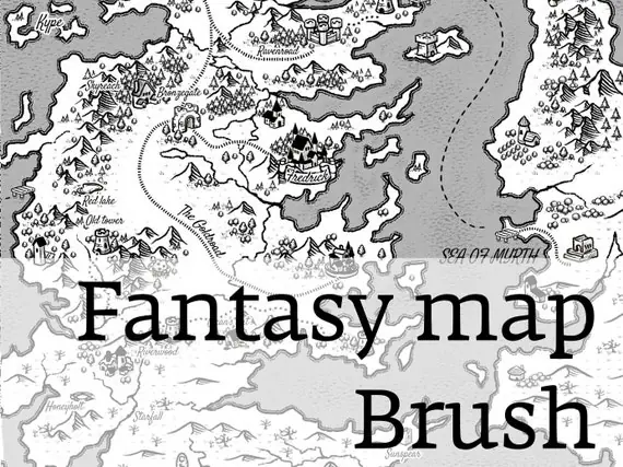 pinceles de mapas para photoshop photoshop map brushes