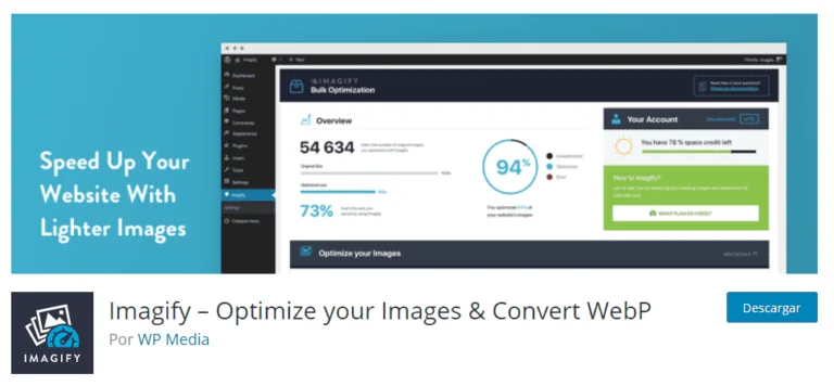 plugins para comprimir las imagenes en wordpress
