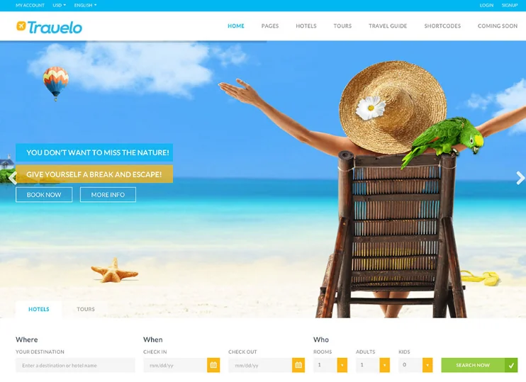 temas wordpress para agencias de viajes