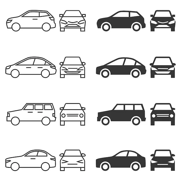 vectores de coches gratis