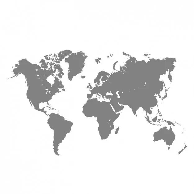vectores de mapas mundi gratis