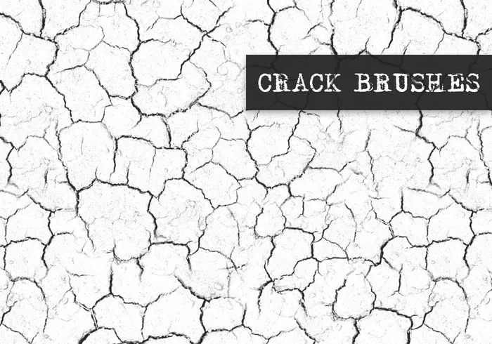 hi resolution cracks brushes collection