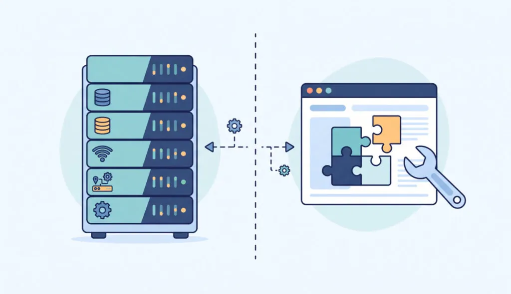 Diferencia entre hosting y mantenimiento WordPress